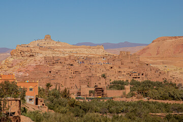 Ksar of Aid-Ben-Haddou is an ancient settlement included in the UNESCO World Heritage List. This settlement, where houses made of earth are surrounded by walls, is an important tourism location in Mor © Ali