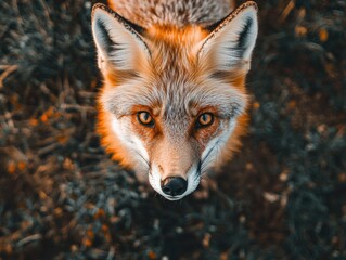 Obraz premium Red Fox Face