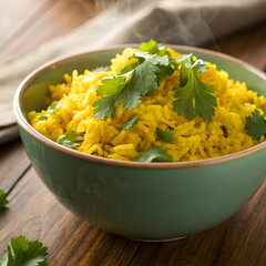 bowl of rice with vegetables