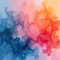 Wallpaper watercolor color full aesthetic