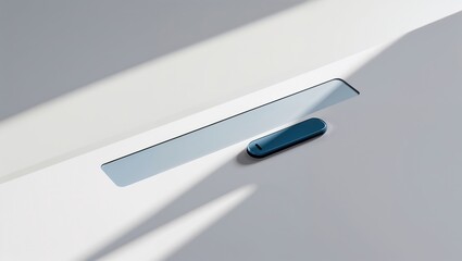 A modern delivery box is highlighted in a bright room, demonstrating the convenience of online shopping