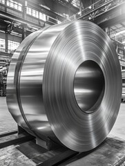 Steel Roll in Factory