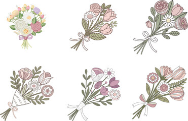  Create a beautifully flower design illustration art.