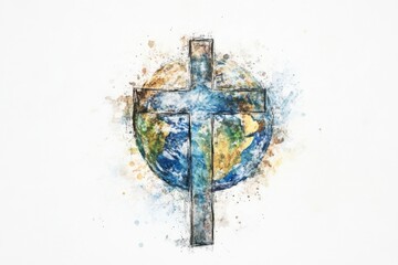 Cross on Earth