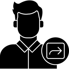 Obraz premium Direction Icon