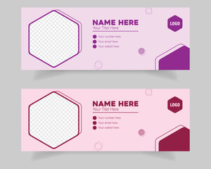 Corporate Business Facebook cover design template