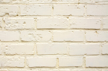 Light brick wall. Brick background.