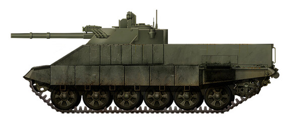 BMPT-72M (The concept of a heavy IFV based on the T-72 tank, using a combat module from the BMP-3) © Tikros