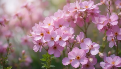 Obraz premium Transparent background with pink and white flowers PNG Through Transparent PNG