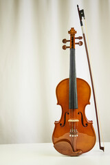 Beautiful Violin, string musical instrument, used for the interpretation of classical and modern music