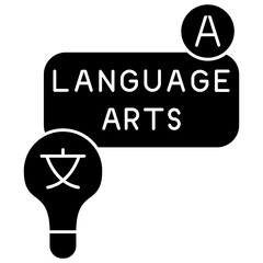 Language arts Icon