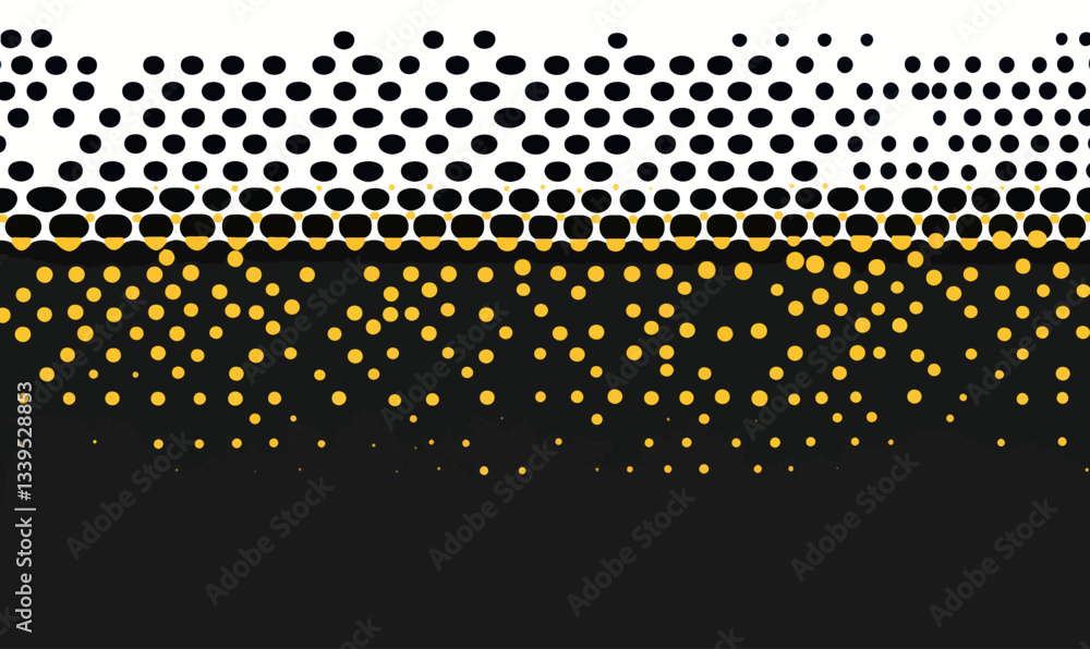 Aufkleber hexagon honeycomb halftone vector background with modern gradient texture