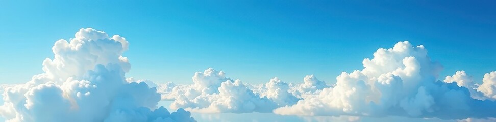 Intricate cloud formations against vibrant blue sky , stratus, sun