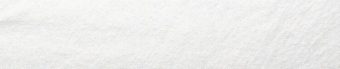 Close-up white cotton canvas, textured backdrop, linen, image, texture