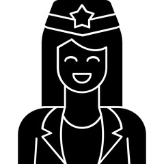 Air hostess Icon