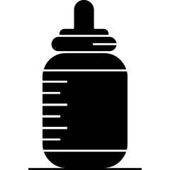 Fototapeta premium Feeding bottle Icon