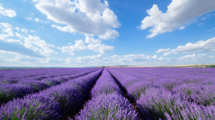 Obraz premium lavender field in provence france