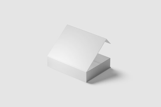 Blank Magnetic Gift Box Mockup