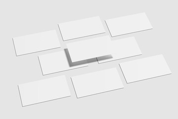 Blank Presentation Slide Mockup