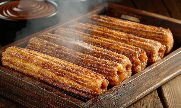 churros rellenos, stuffed churros mexican recipe