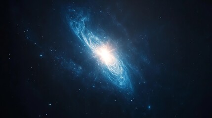 Obraz premium A mesmerizing space wallpaper featuring constellations nebulae and bright stars scattered across the universe