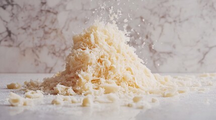 Grated Cheese Close-Up