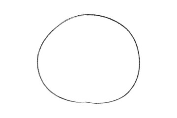 oval circle chalk chalkboard texture png isolated