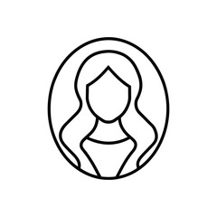 yoga woman icon
