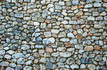 Rustic Stone Wall Texture with Irregular Elements