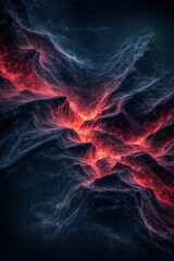 Fototapeta premium Abstract Digital Energy: Vibrant and Dynamic Colorful Light Patterns
