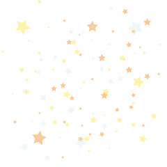 colorful stars glitter background design element illustration