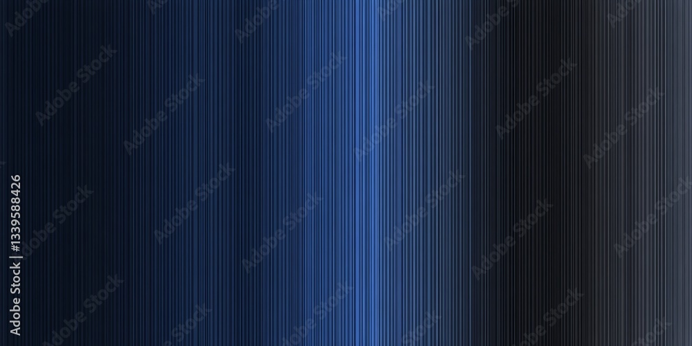Poster striated texture gradient displaying blue hues and subtle metallic sheen