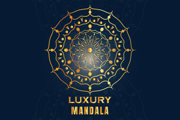 Modern luxury looks mandala design 