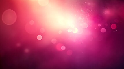 A vibrant abstract background displays soft light and circular bokeh