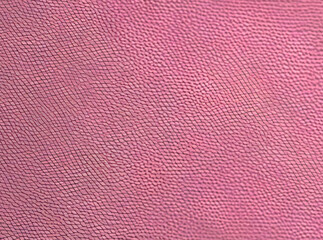 Fototapeta premium Pink leather texture. Pink wall background and pastel color style in macro shot.