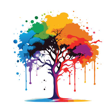 Splattering Tree Paint Splatter Tree Images – Browse 95,553 Stock Photos, Vectors, and ...