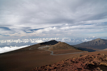 surface of Mt. Haleakala
