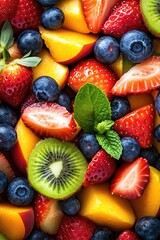 Obraz premium Healthy Fruit Salad