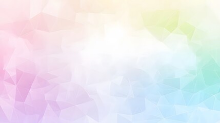 Obraz premium Abstract Pastel Geometric Triangular Background