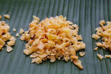 Dries cabbage leaves praserveg vegetables