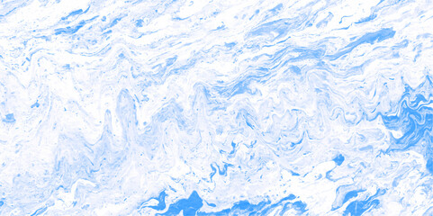 Blue and white Closeup surface abstract marble pattern at the stone floor texture background. A dreamy misty texture perfect for elegant designs. Hues and frosty textures for a calming effect. 