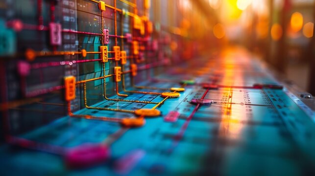 Refined conceptual roadmap initiative governance and supply management focusing on scheduling budgeting and contingency planning with clear clean and organized annotations