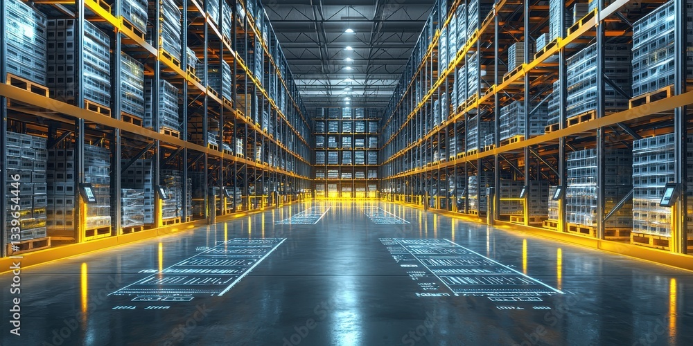 Poster streamlining stock management with automated inventory solutions
