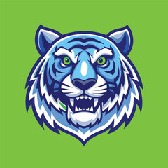 Majestic Tiger Mascot Logo for Esports and Gaming Teams