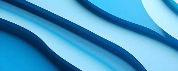 Blue Digital 3D Render Surreal Simple Wavey Soft Pattern for Design, Backgrounds, Products	