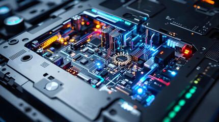 Fototapeta premium Quantum Computing