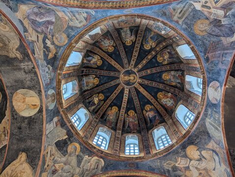 Kariye Mosque (Chora Church), Istanbul, Turkey on 18-11-2024