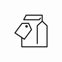 product tag icon sign vector