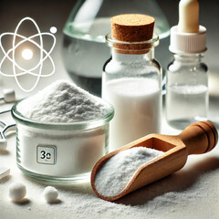 borax powder, highlighting its industrial and household uses