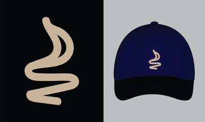 hat cap illustration design idea